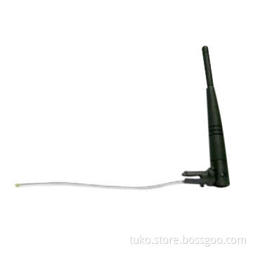 3db Rubber Antenna with Extension RF Coaxial Cable and UFL Connector